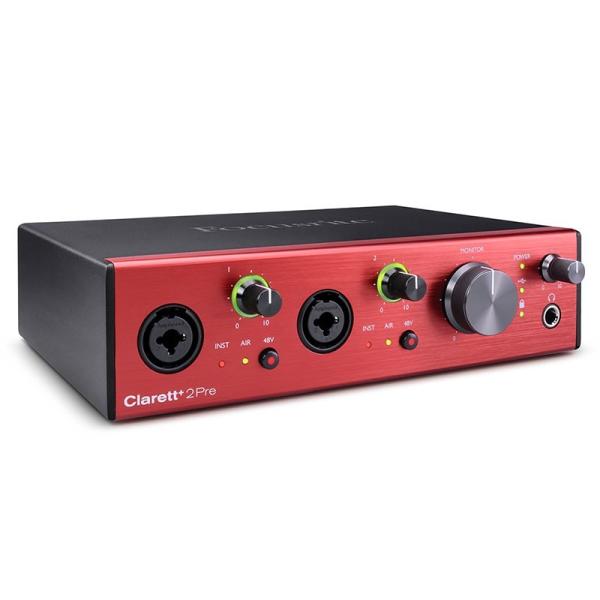 Focusrite Clarett+ 2Pre USB(ő10in/4outEUSBI[fBIC^[tFCX)(tH[JXCg)