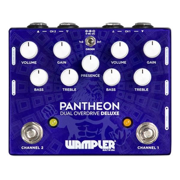 Wampler Pedals 【大決算セール】Pantheon Deluxe DUAL OVERDRIVE（ワンプラーペダル）オーバードライブ