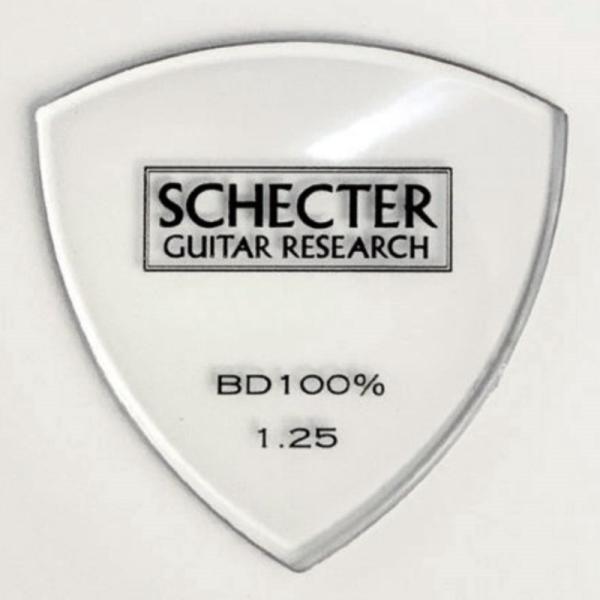 SCHECTER 100���y�Ɋ҂�M�^�[�s�b�N ZERO PICK SPD-EZ10CL (TRIANGLE/1.25mm)