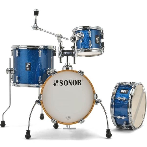 SONOR �y Winter�L�����y�[���Ώەi�z�i�`2026/1/31�jAQX Micro Shell Set - Blue Ocean Sparkle [SN-AQXMIC BOS] �y�����񂹕i�z