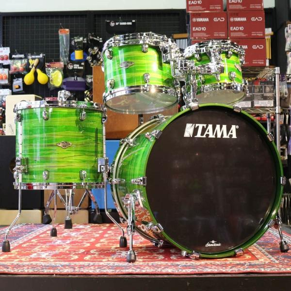 TAMA Starclassic Walnut/Birch 4pc Drum Kit - Lacquer Shamrock Oyster [WBS42S-LSO]�y�����񂹏��i�z