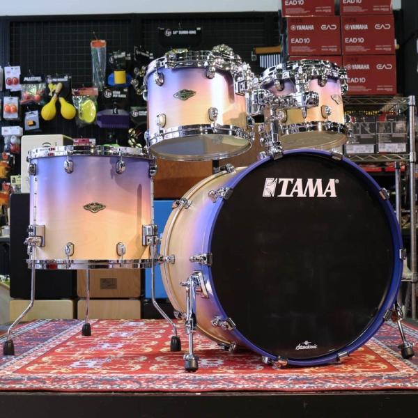 TAMA Starclassic Walnut/Birch 4pc Drum Kit - Satin Purple Atmosphere Fade [WBS42S-SAF]�y�����񂹏��i�z