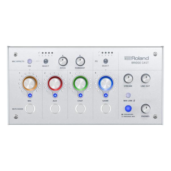 Roland BRIDGE CAST White(デュアルバス対応・配信・ゲーミングミキサー)(ローランド)(ブリッジキャスト)