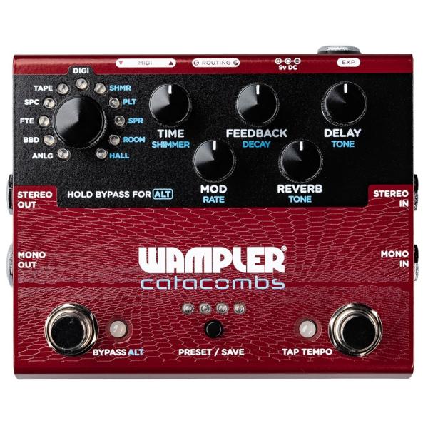 Wampler Pedals 【大決算セール】 Catacombs（ワンプラーペダル）ディレイ/リバーブ
