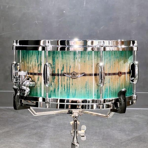 TAMA TMS1465SR-ECB [STAR Maple 14 × 6.5 / Emerald Sea Curly Maple Burst][Made in Japan]※受注生産品