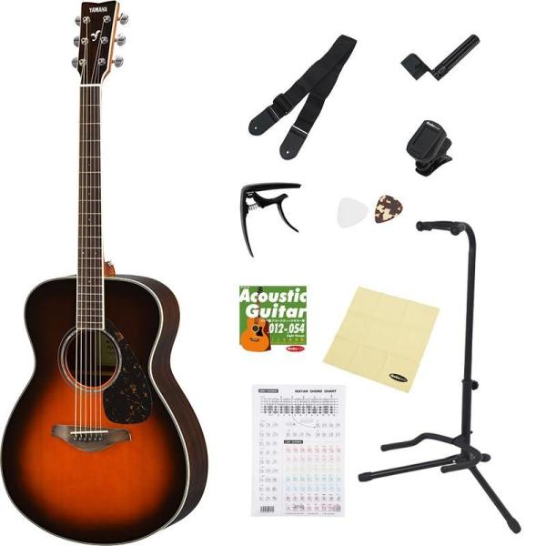 YAMAHA 【ビギナーさん応援！お得なアクセサリー10点セット付き！】FS830 (Tobacco Brown Sunburst)  ヤマハ