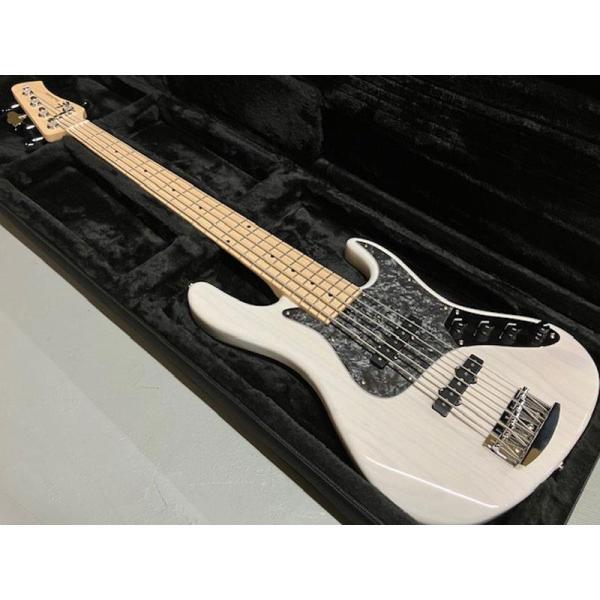 Kikuchi Guitars Hermes Series MV5 (Trans White)