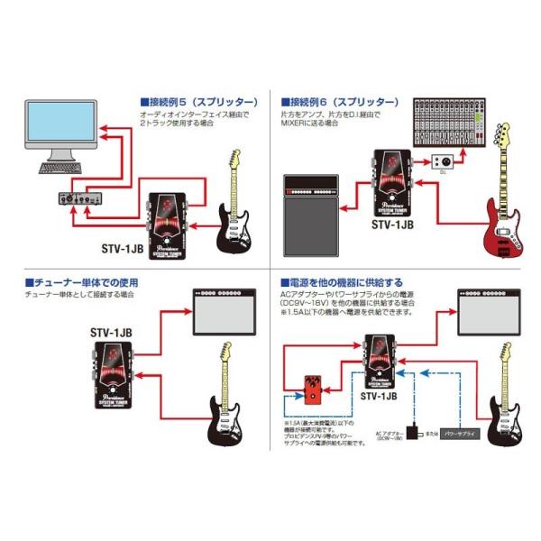 ギター Providence SYSTEM TUNER STV1-JB Providence System Tuner STV-1JB Total Routing Station with