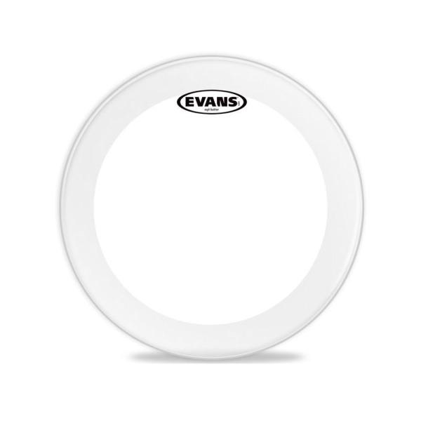 EVANS BD24GB4 [EQ4 Clear 24 / Bass Drum]�y1ply �C 10mil + 10mil ring�z