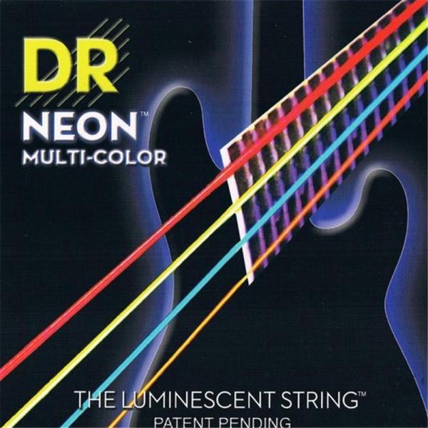 DR NEON BASS Guitar Strings [MULTI-COLOR] (DR-NMCB45/45-105)