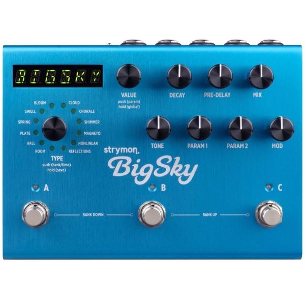 【新品未使用品】 strymon BigSky reverb リバーブ strymon 【展示処分特価】 BigSky【Multi Reverb】（ストライモン