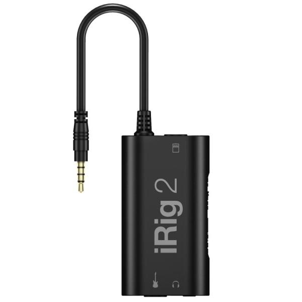 他サイト： IK Multimedia iRig 2(アイケーマルチメディア)(ギタリスト向けオーディオインターフェイス)の商品画像