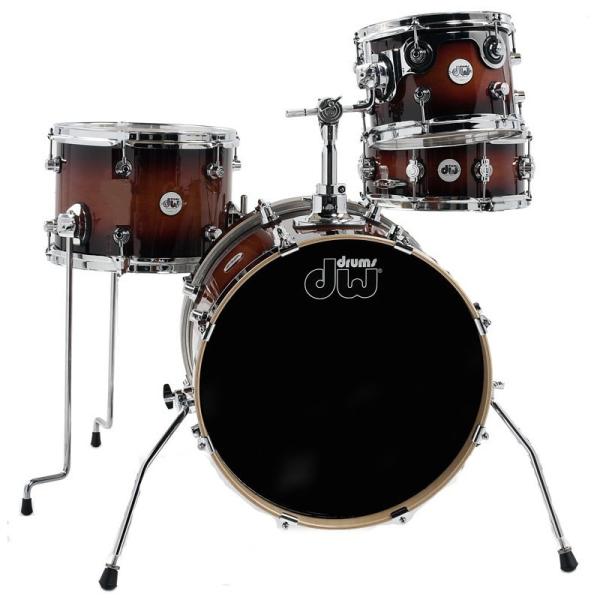 Design Series MINI PRO 4pc Shell Pack - 18/13 Tobacco Burst [DW-DDLM1804-TB]