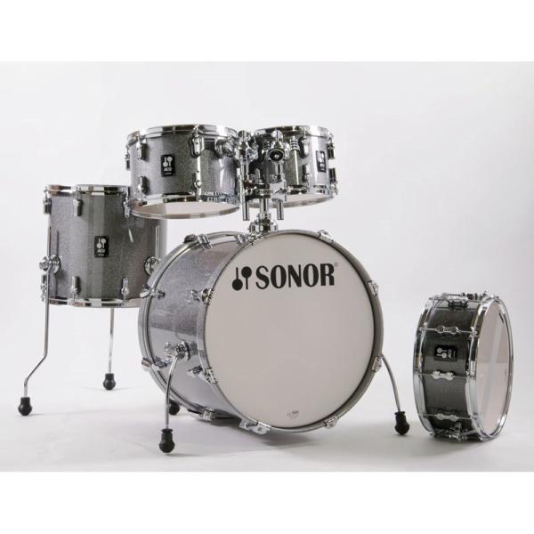 SONOR SN-AQ2ST #TQZ [AQ2 STUDIO Shell Set / Titanium Quartz] �y�V���o���A�n�[�h�E�F�A�ʔ��z