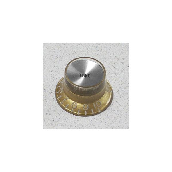Montreux Selected Parts / Metric Reflector Knob Tone Gold (Silver Top) [8858]