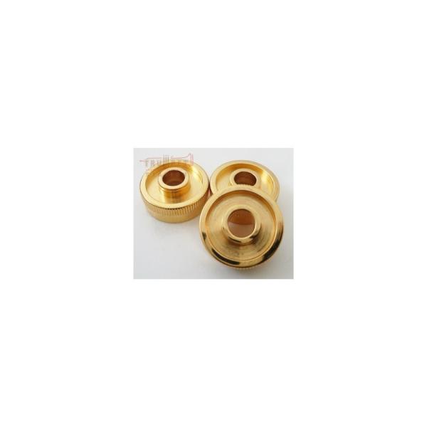 Bachトランペット用トップキャップ・ビンテージスタイル Bach 1810S トランペット用 ヘビーボトム バルブキャップ 銀