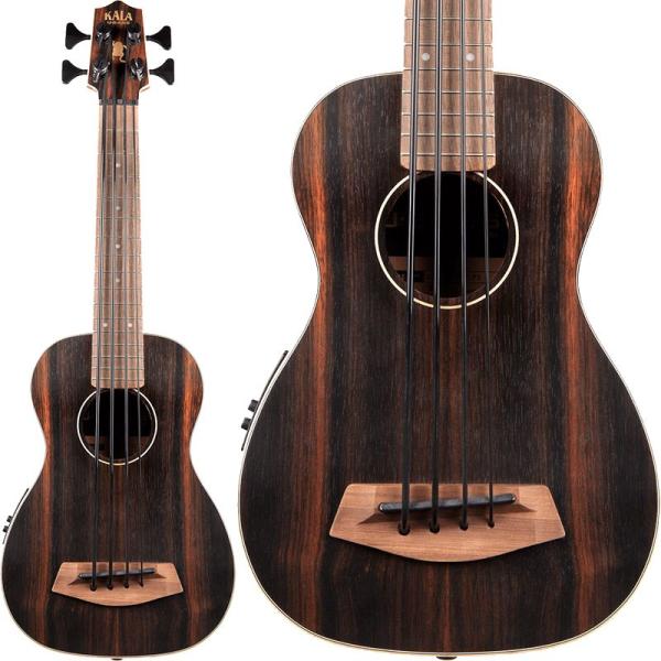 UBASS-EBY-FS Striped Ebony Acoustic-Electric U-Bass