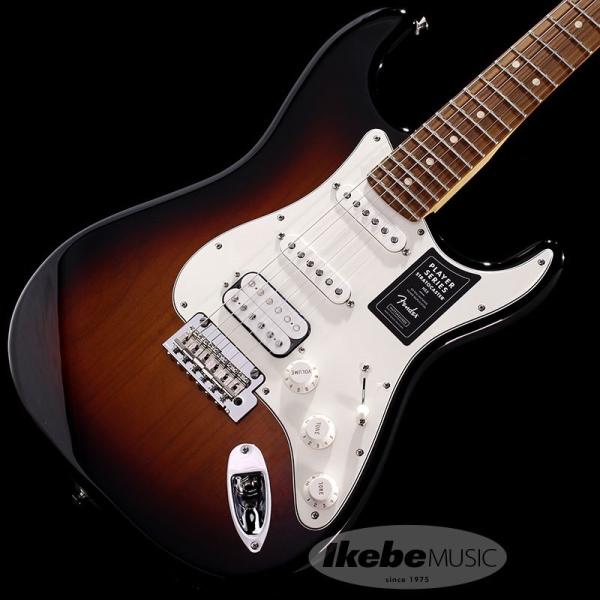 Player Stratocaster HSS (3-Color Sunburst/Pau Ferro)