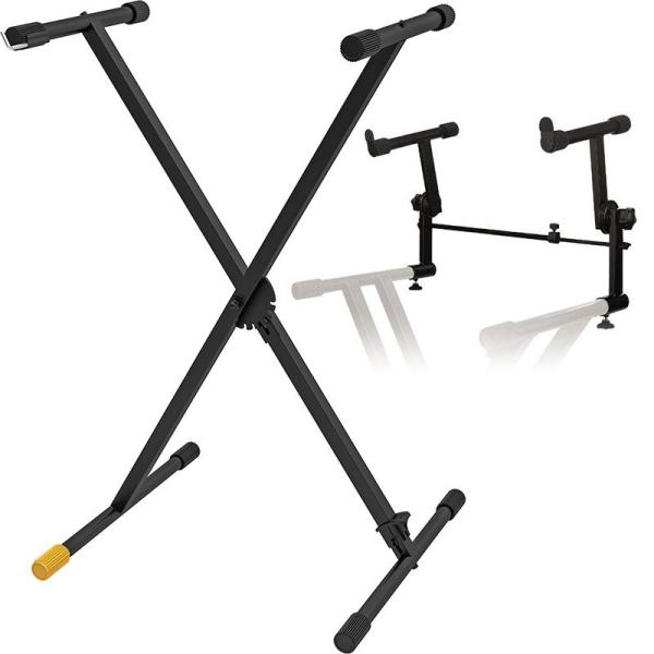 HERCULES KS100B+KST301�y2�i�L�[�{�[�h�X�^���h�Z�b�g�z�y�p�[�c�𕪉����ăR���p�N�g�ɏo����X�^�X�^���h�E�V���O���z