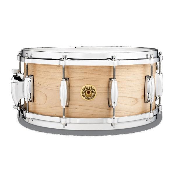 G5-6514SSM USA Custom Solid Maple Snare Drum 14 x 6.5