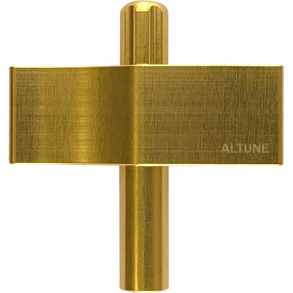 ALTUNE AL-ATSGD [SOLID ALUMINIUM BLOCK DRUM KEY / Type S / Gold (GD)]