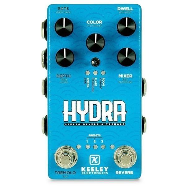ギター KEELEY HYDRA keeley HYDRA Stereo Reverb & Tremolo（キーリー）リバーブ トレモロ