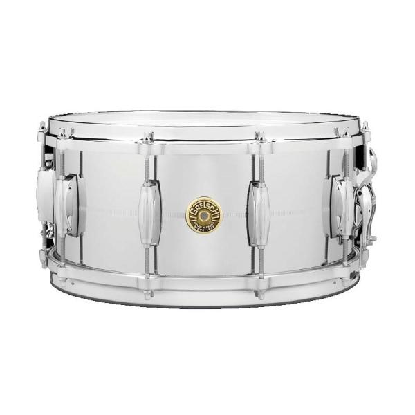 G4164 USA Custom Chrome Over Brass Snare Drum 14 x 6.5