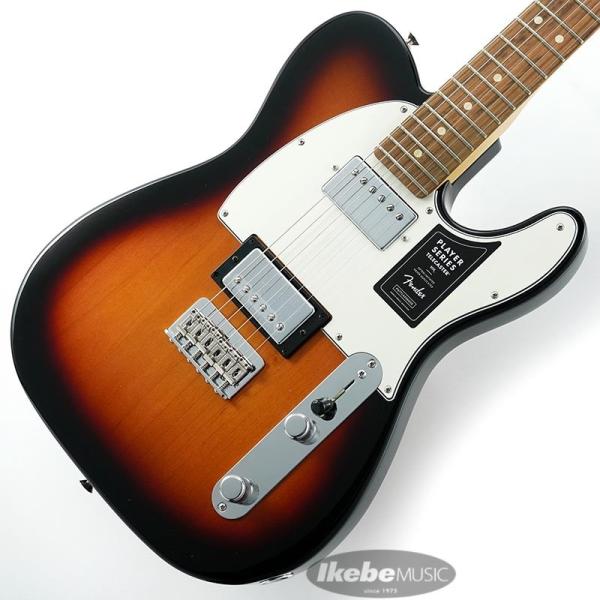 Player Telecaster HH 3-Color Sunburst Pau Ferro