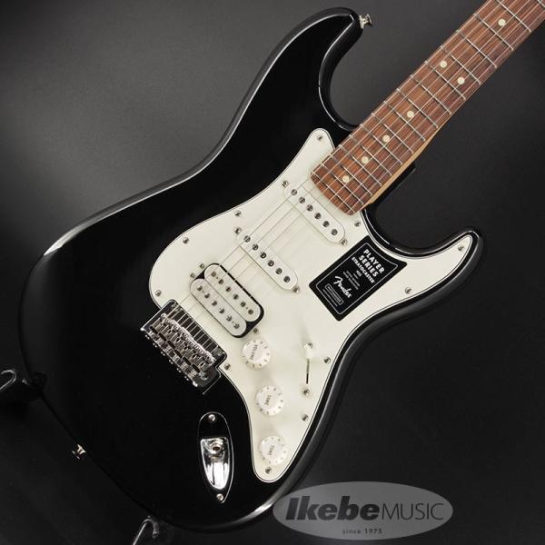 Player Stratocaster HSS Black Pau Ferro