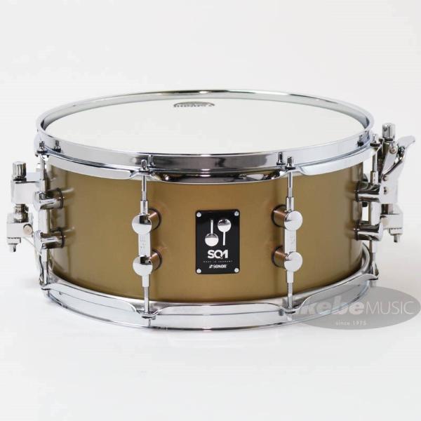 SONOR SQ1-1306SDW SGM  [SQ1 Snare Drum 13×6 / Satin Gold Metallic]