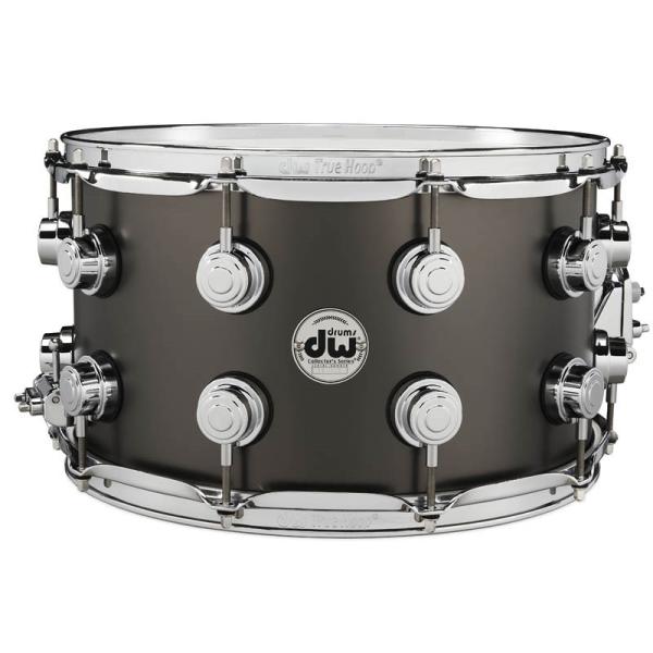 dw DRVD0814SVCBK [Collector's Metal Snare / Satin Black Brass 14''×8'']