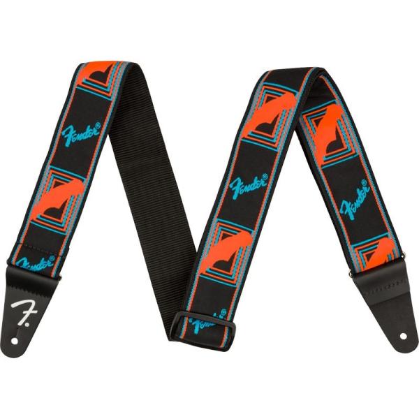 Fender USA �y���Ԍ���Z�[���z NEON MONOGRAMMED STRAP (BLUE/ORANGE) (#0990681302)