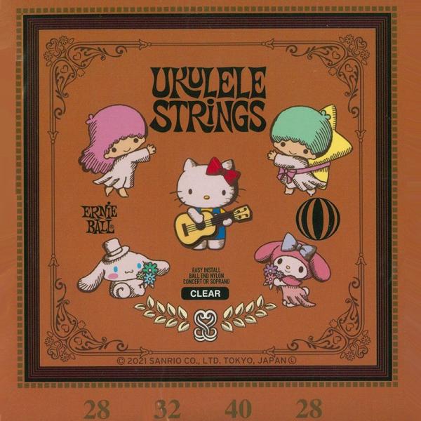 ERNIE BALL �y�������Z�Z�[���z2329 NYLONB-END/UKULELE/CL �y�T�����I�R���{�p�b�P�[�W�z �A�[�j�[�{�[��