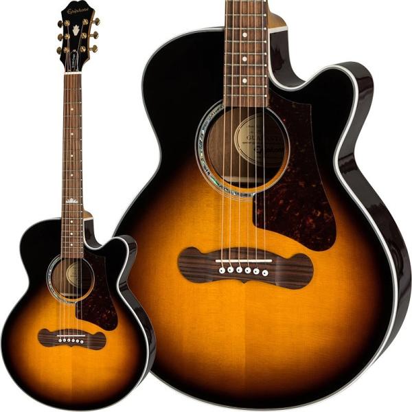 Epiphone J-200EC Studio Parlor (Vintage Sunburst) [EJ-200 Coupe 
