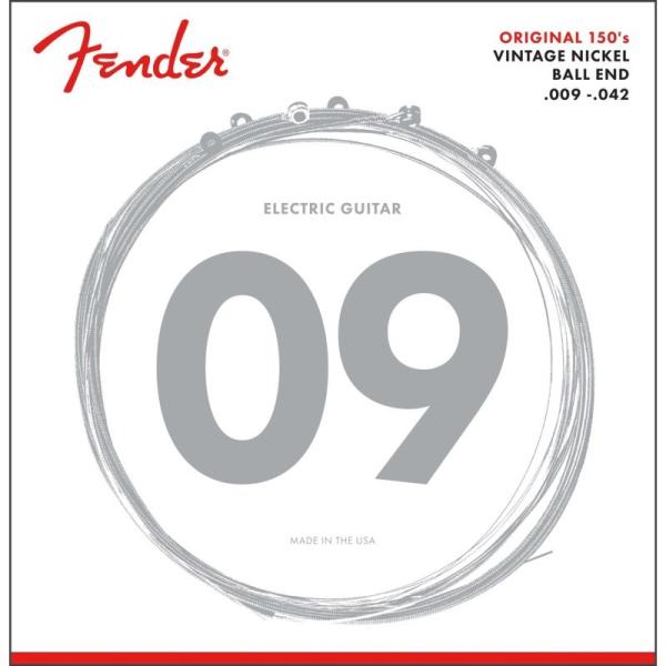 Fender USA 【秋のSUPER SALE】 150L PURE NCKL BALL END 9-42(#0730150403)