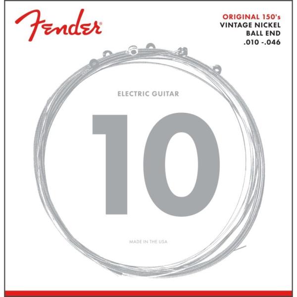 Fender USA 150R PURE NCKL BALL END 10-46(#0730150406)