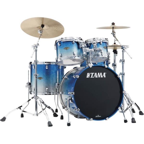 TAMA TAMA Starclassic Walnut/Birch 4pc Drum Kit - Molten Blue Ice