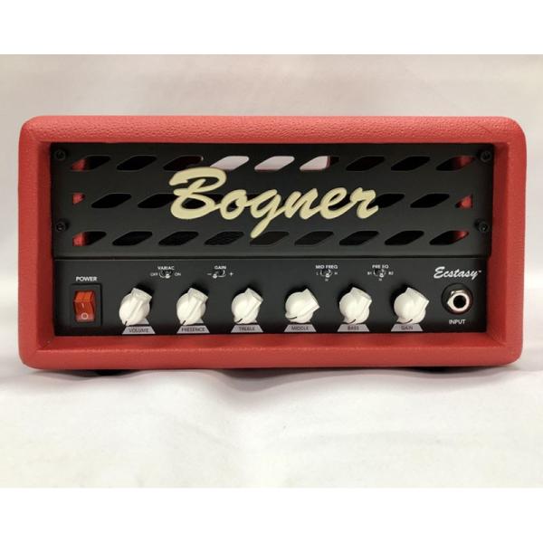 Ecstasy Mini Head Red Tolex / Metal Grill / White Knobs