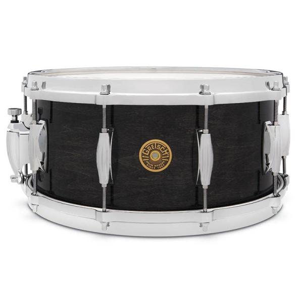 USA Custom Ridgeland Snare Drum 14×6.5 Ebony Gloss