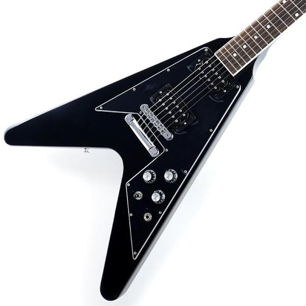 Gibson USA FlyingV エレキギター ブラック Gibson Flying V 70s Ebony [USA Exclusive Collection