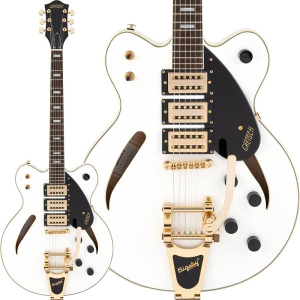 FSR G2627TG Streamliner Center Block 3-Pickup with Bigsby