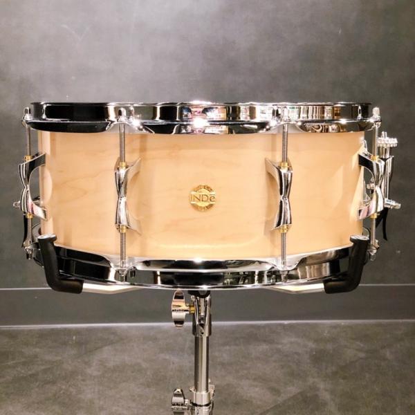 Flex-Tuned Maple Snare Drum 14"x5.75" - Natural Matte Lacquer