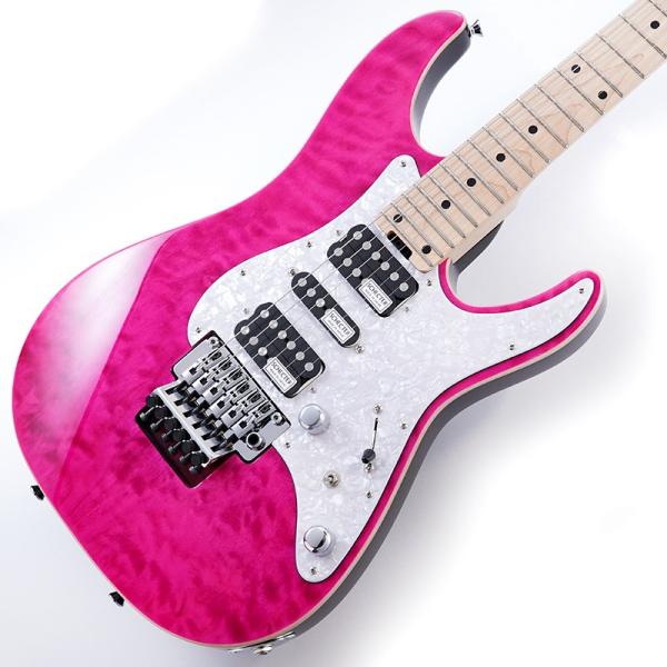 シェクター SCHECTER SD-Ⅱ ピンク SCHECTER SCHECTER SD-2-24-AL (See-Thru Pink/Maple) : イケベ楽器店