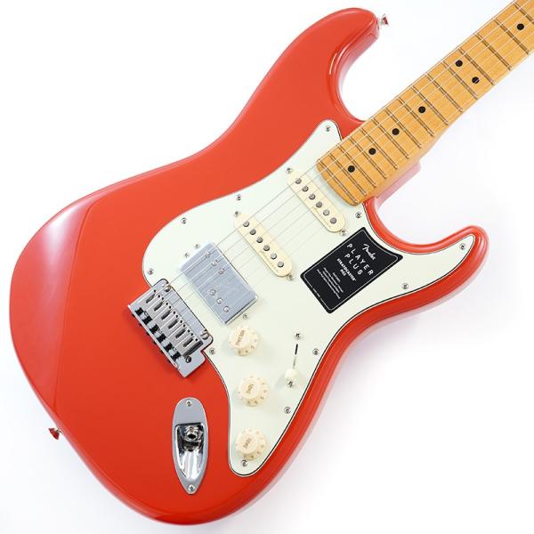 Fender MEX Player Plus Stratocaster HSS (Fiesta Red/Maple