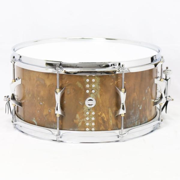 Kalamazoo Oxidized Bronze Snare Drum 14 x 6.5