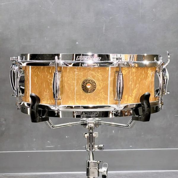 Broadkaster Series Snare Drum 14x5 Antique Pearl GKNT-0514S-8CL 501