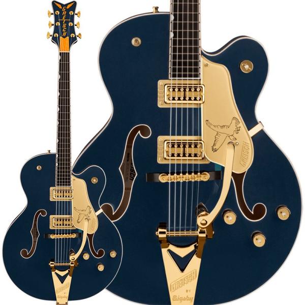 G6136TG Players Edition Falcon Hollow Body with String-Thru Bigsby and Gold Hardware Midnight Sapphire