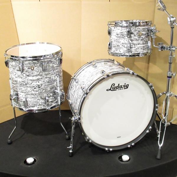 L84233AXWAWC Classic Maple 3pc Drum Kit - White Abalone Limited Edition