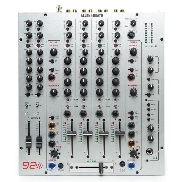 ALLEN&HEATH :92 DJミキサー　一台 Allen & Heath Xone:92 mk2〜DJミキサーの名機が発売20周年を