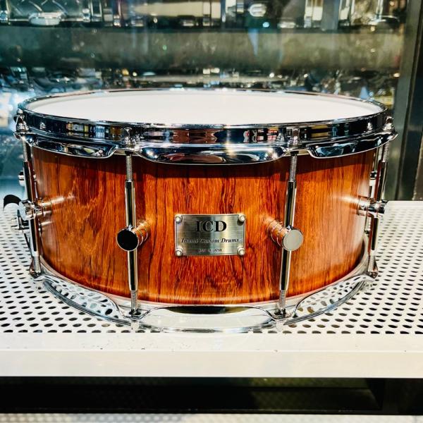 ICD Bubinga Stave Snare Drum 14x6